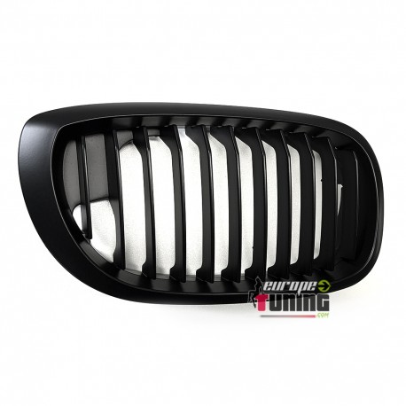 CALANDRES NOIRES MATES LOOK PACK M3 BMW SERIE 3 E46 COUPE CABRIO 2003-2007 (05021)