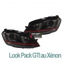 PHARES FEUX AVANTS DIURNES VOLKSWAGEN VW GOLF 7 LOOK PACK GTI (03510)