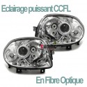 PHARES CCFL ANGEL EYES CHROM RENAULT CLIO 2 (00509)