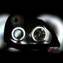 PHARES ANGEL EYES NOIRS RENAULT CLIO 01-05 AU NEON (12186)