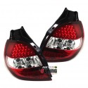 FEUX TUNING LED ROUGES CRISTAL CLIO Apres 2005 (13755)