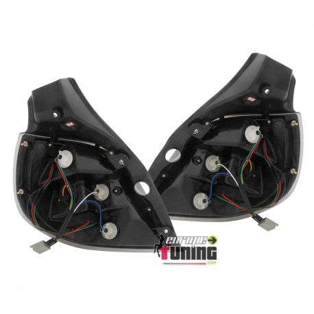 FEUX TUNING LED ROUGES CRISTAL CLIO Apres 2005 (13755)