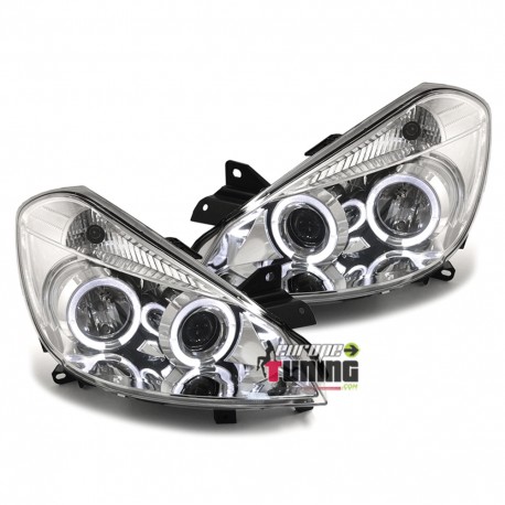 PHARES ANGEL EYES CHROM RENAULT CLIO 3 05-09  (x13797)