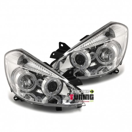 PHARES ANGEL EYES CHROM RENAULT CLIO 3 05-09  (x13797)
