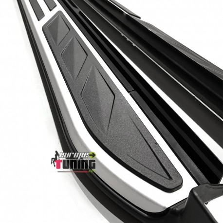 MARCHES PIEDS EN ALUMINIUM CHROME VOLKSWAGEN VW TIGUAN II (2016- ) (05030)