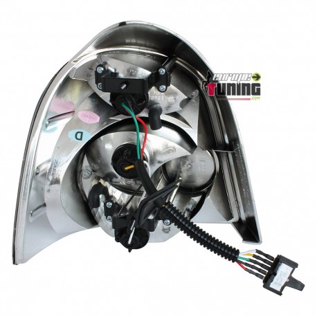 FEUX LEXUS NOIRS TUNING RENAULT TWINGO (00813)