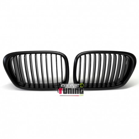 CALANDRES SPORT NOIR MAT LOOK M PERFORMANCE POUR BMW SERIE 5 E39 PHASES 1 et 2 (05051)