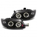 PHARES ANGEL EYES NOIRS TUNING RENAULT MEGANE (11409)