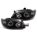 PHARES ANGEL EYES NOIRS TUNING RENAULT MEGANE (11409)