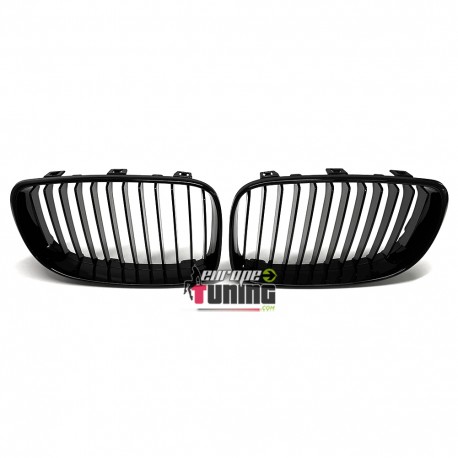 CALANDRES NOIR BRILLANT M PERFORMANCE BMW SERIE 1 E81 E87 E82 E88 PHASE 2 2007-2012 (05061)