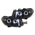 PHARES ANGEL EYES NOIRS TUNING RENAULT MEGANE II (12183)