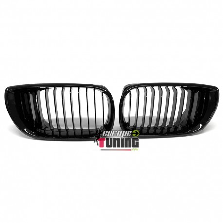 CALANDRES NOIR BRILLANT LOOK PACK M3 BMW SERIE 3 E46 BERLINE TOURING 2001-2005 PH 2 (05069)