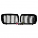 GRILLES CALANDRES SPORT NOIR BRILLANT LOOK M PERFORMANCE BMW SERIE 3 E36 PH2 (05074)