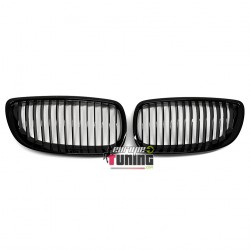 CALANDRES NOIR BRILLANT SPORT M-PFM BMW SERIE 3 E92 & E93 PH1 05-10 (05077)