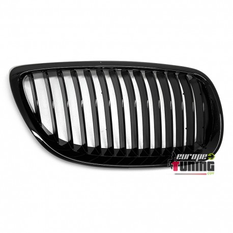 CALANDRES NOIR BRILLANT SPORT M-PFM BMW SERIE 3 E92 & E93 PH1 05-10 (05077)