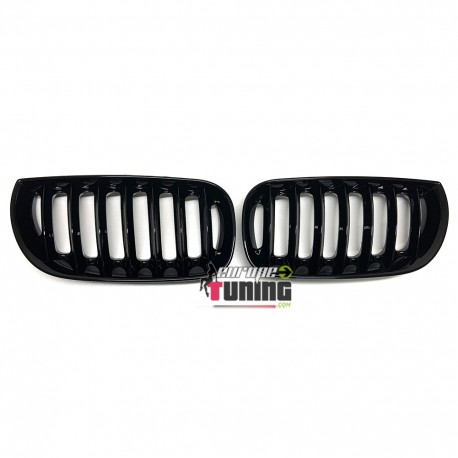 GRILLES CALANDRES SPORT NOIRES BRILLANTES PACK M-PFM BMW X3 E83 2003-2006 (05079)