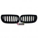 GRILLES CALANDRES SPORT NOIRES BRILLANTES PACK M-PFM BMW X3 E83 2003-2006 (05079)