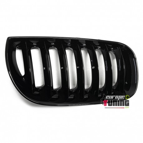 GRILLES CALANDRES SPORT NOIRES BRILLANTES PACK M-PFM BMW X3 E83 2003-2006 (05079)