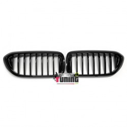 GRILLES CALANDRES SPORT NOIRES BRILLANTES PACK M-PFM BMW SERIE 5 G30 G31 F90 (05087)