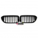 GRILLES CALANDRES SPORT NOIRES BRILLANTES PACK M-PFM BMW SERIE 5 G30 G31 F90 (05087)