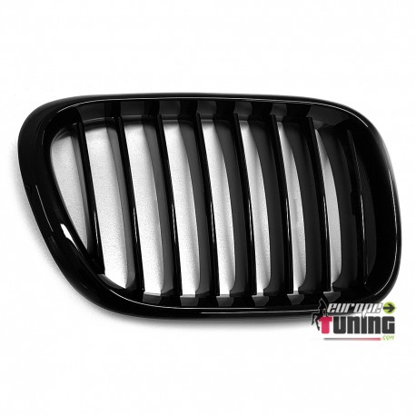 GRILLES CALANDRES SPORT NOIRES BRILLANTES PACK M-PFM BMW X5 E53 1999-2003 (05088)