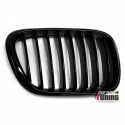 GRILLES CALANDRES SPORT NOIRES BRILLANTES PACK M-PFM BMW X5 E53 1999-2003 (05088)