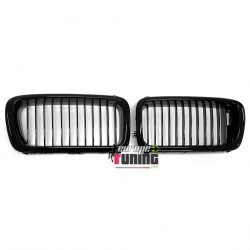 GRILLES CALANDRES SPORT NOIRES BRILLANTES PACK M-PFM BMW SERIE 7 TYPE E38 (05089)