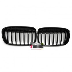 CALANDRES SPORT NOIR BRILLANT PACK M PERFORMANCE BMW X1 F48 APRES 2014 (05090)