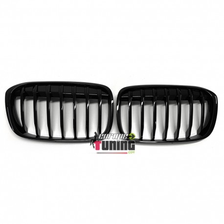 CALANDRES SPORT NOIR BRILLANT PACK M PERFORMANCE BMW X1 F48 APRES 2014 (05090)