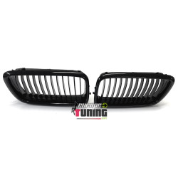GRILLES CALANDRES SPORT NOIR BRILLANT PACK M-PFM BMW SERIE 7 E38 PH2 1999-2001 (05092)