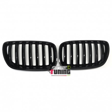 GRILLES CALANDRES SPORT NOIR BRILLANT PACK M-PFM BMW SERIE 7 BERLINE G11 G12 2015-2019 (05094)