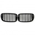 GRILLES CALANDRES SPORT NOIR BRILLANT PACK M-PFM BMW SERIE 7 BERLINE G11 G12 2015-2019 (05095)