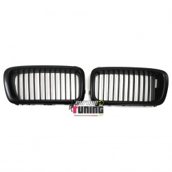 GRILLES CALANDRES SPORT NOIRES MATES PACK M-PFM BMW SERIE 7 E38 PH1 1994-1999 (05097)