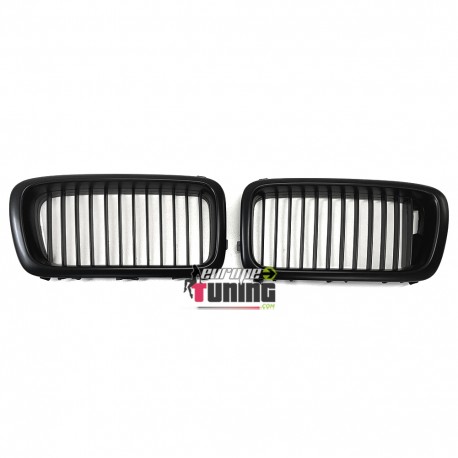 GRILLES CALANDRES SPORT NOIRES MATES PACK M-PFM BMW SERIE 7 E38 PH1 1994-1999 (05097)