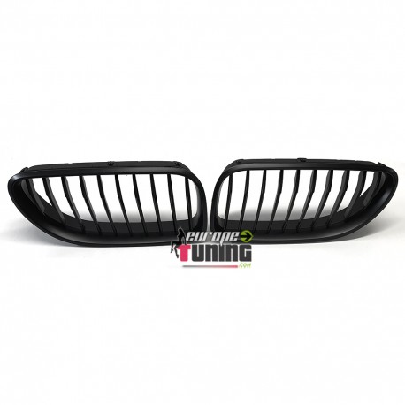 GRILLES CALANDRES SPORT NOIR MAT PACK M-PFM BMW SERIE 6 F12 F13 F06 (05099)