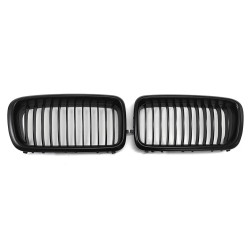 GRILLES CALANDRES SPORT NOIR MAT PACK M-PFM BMW SERIE 7 E38 PH2 1999-2001 (05100)