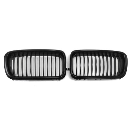 GRILLES CALANDRES SPORT NOIR MAT PACK M-PFM BMW SERIE 7 E38 PH2 1999-2001 (05100)