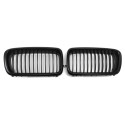 GRILLES CALANDRES SPORT NOIR MAT PACK M-PFM BMW SERIE 7 E38 PH2 1999-2001 (05100)