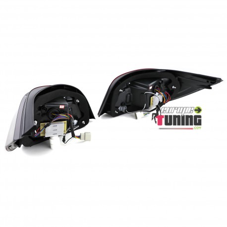 FEUX ROUGES CLAIRS CELIS A LED BMW SERIE 5 E60 BERLINE LCI PH2 2007-2010 (05151)