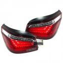 FEUX ROUGES CLAIRS CELIS A LED BMW SERIE 5 E60 BERLINE LCI PH2 2007-2010 (05151)