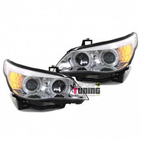 ANGEL DEVIL EYES CHROM POUR E60 E61 03-07 (02922)