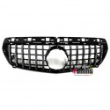 CALANDRE LIGNE AMG GT R NOIR ET CHROME POUR MERCEDES CLASSE A W176 2012-2015 PH1 (05176)