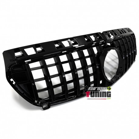 CALANDRE LIGNE AMG GT R FULL BLACK POUR MERCEDES CLASSE A W176 2012-2015 PH1 (05177)