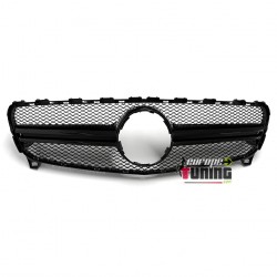 CALANDRE LIGNE A45 AMG NOIRE POUR MERCEDES CLASSE A W176 2015-2018 PH2 (05179)