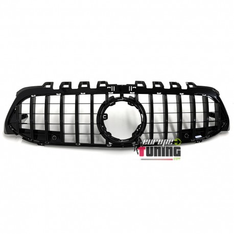 CALANDRE LIGNE AMG GT R FULL BLACK POUR MERCEDES CLASSE A 117 - W177 ET V177 (05187)