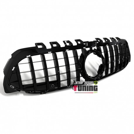 CALANDRE LIGNE AMG GT R FULL BLACK POUR MERCEDES CLASSE A 117 - W177 ET V177 (05187)