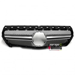 CALANDRE LIGNE A45 AMG SILVER POUR MERCEDES CLASSE CLA 117 2013-2016 PH1 (05189)