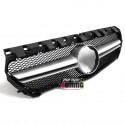 CALANDRE LIGNE A45 AMG SILVER POUR MERCEDES CLASSE CLA 117 2013-2016 PH1 (05189)