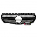 CALANDRE LIGNE A45 AMG FULL BLACK POUR MERCEDES CLASSE CLA 117 2013-2016 PH1 (05190)