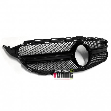 CALANDRE LIGNE AMG C63 FULL BLACK MERCEDES CLASSE C 205 2014-2018 AVEC CAMERA (05198)